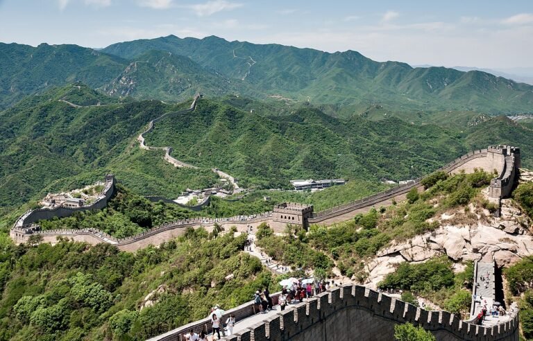 The Badaling section of the Great Wall near Beijing