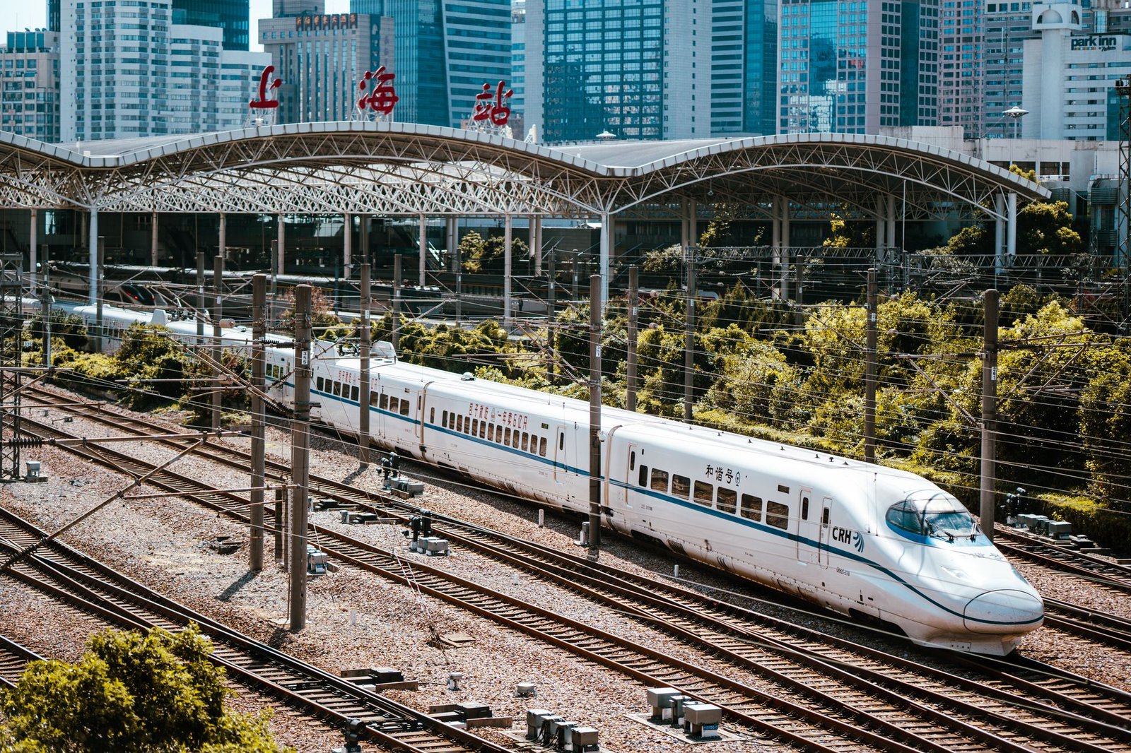 Fuxing high-speed train on the Beijing–Shanghai route.