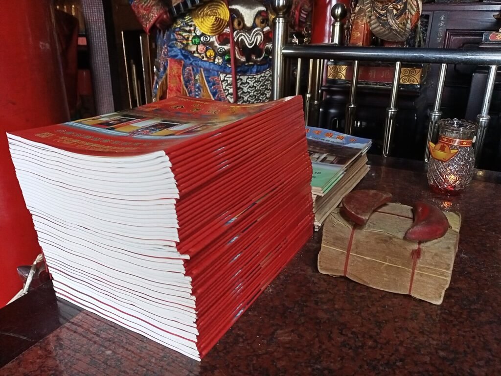 A traditional Chinese lunar calendar