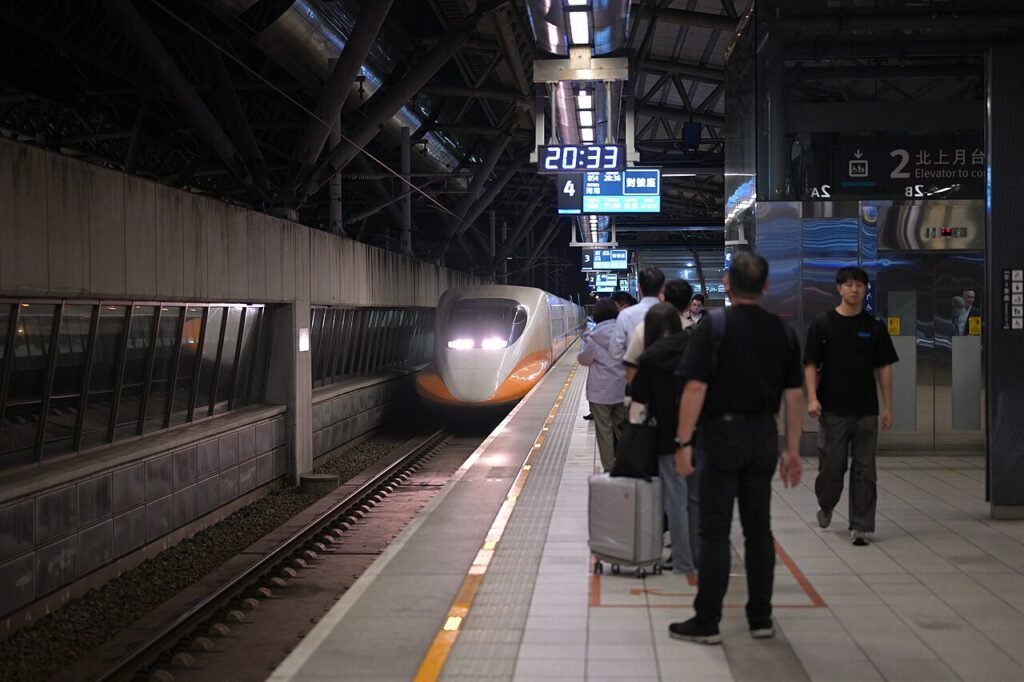 A Taiwan High Speed Rail train