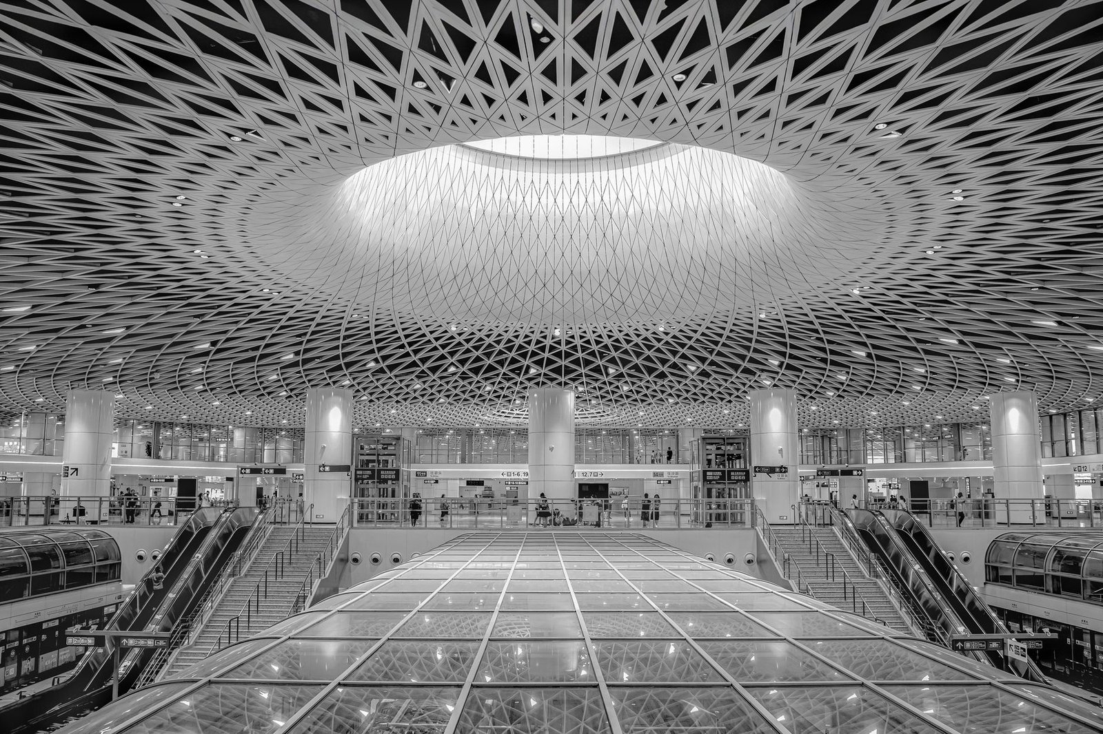 One of Shenzhen’s major railway hubs.