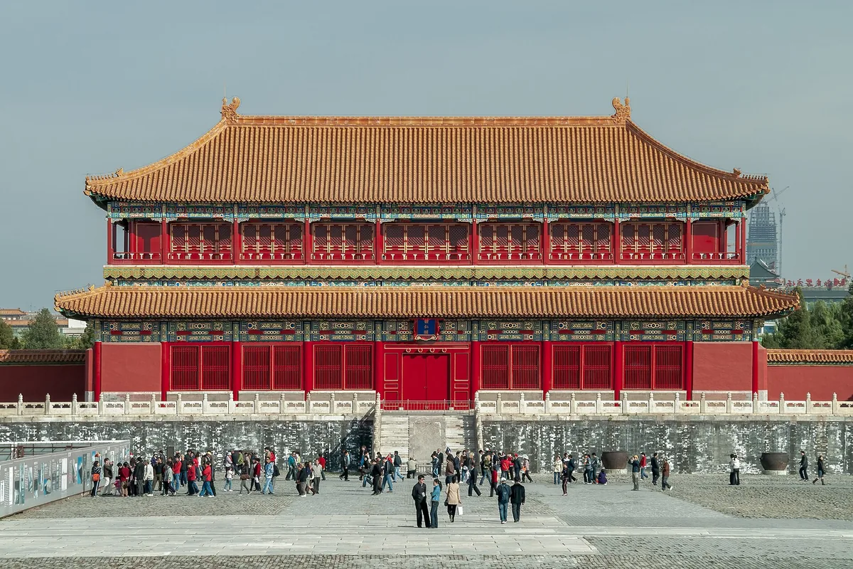 Belvedere of Embodying Benevolence inside the Forbidden City