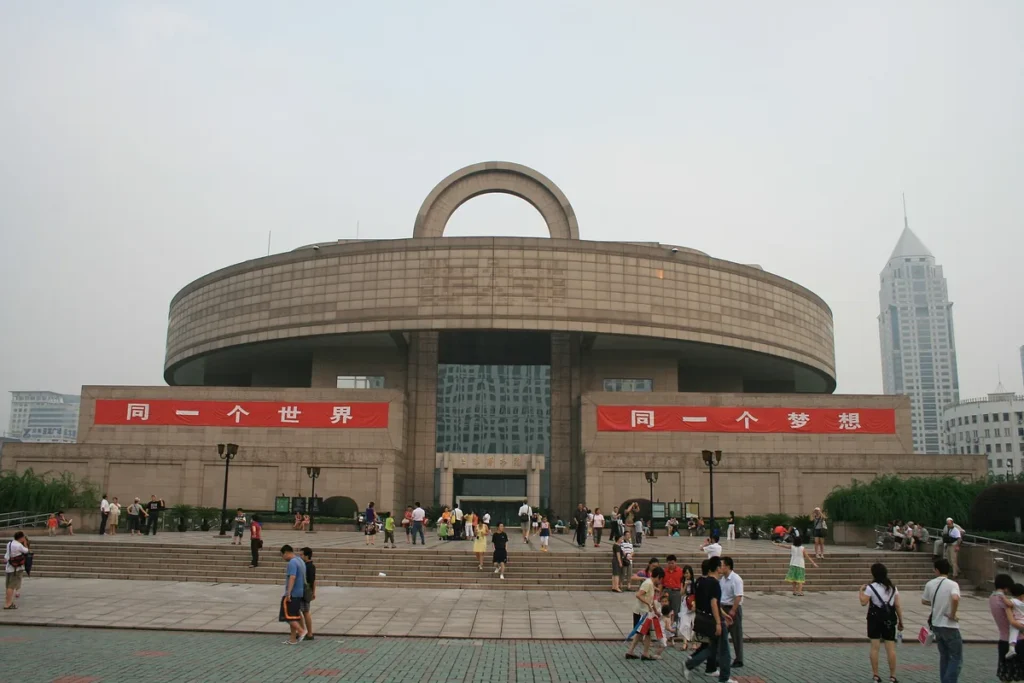 Shanghai Museum facing People's Square