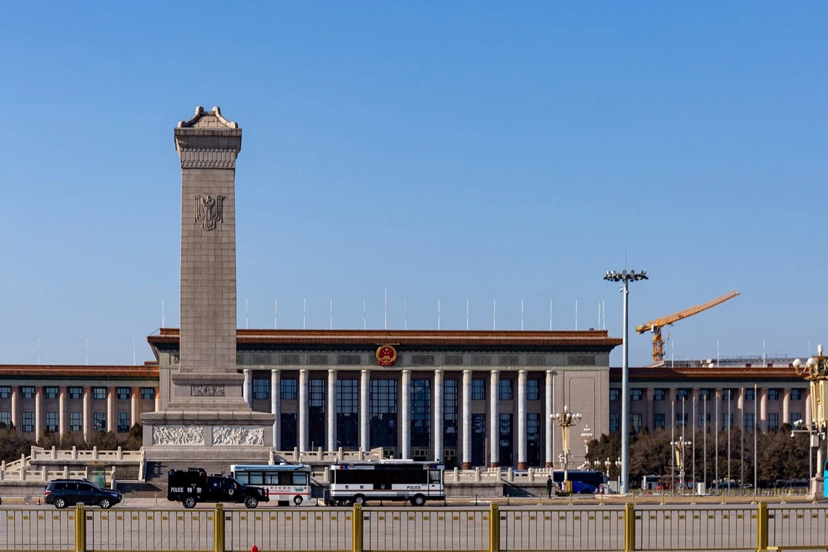Monument to the People's Heroes in Tiananmen Square