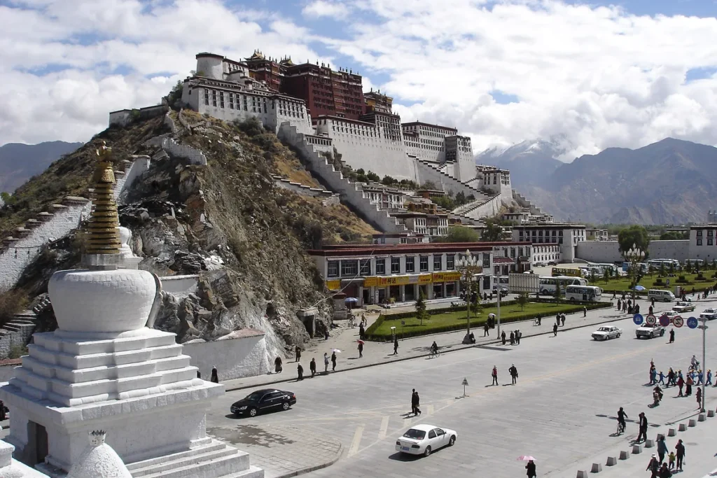 Potala Palace in Lhasa, Tibet Autonomous Region