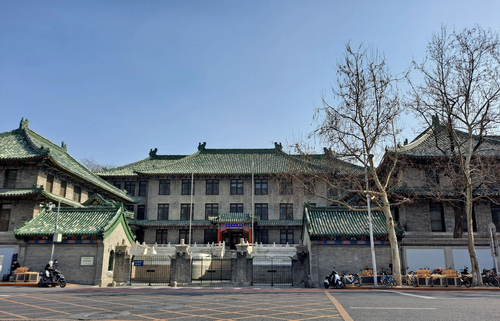 Exterior of Peking Union Medical College Hospital Dongdan campus in Beijing